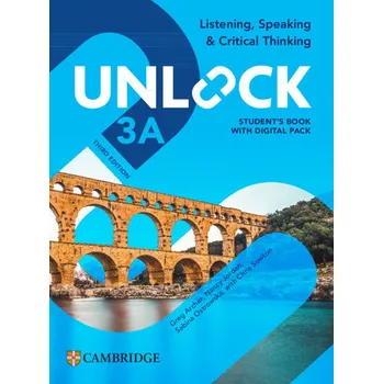 Cizí jazyk Unlock Level 3A Listening, Speaking and Critical Thinking Student´s Book with Digital Pack
