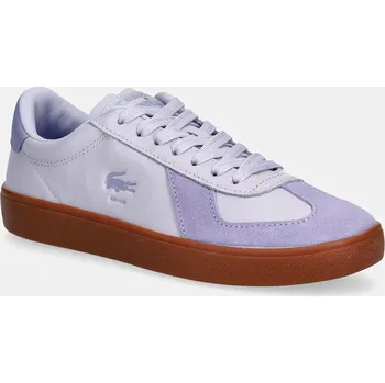 Dámské tenisky Kožené tenisky Lacoste Baseshot Pro 50SFA0033.APA fialová 04X, EUR 37