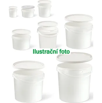 BOLL Plastová nádoba s víkem na míchání barev a laků, plastový kbelík s víkem 240 ml 0070197