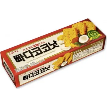 Kokosové sušenky s máslem Lotte 100 g