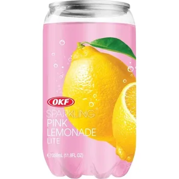 Limonáda OKF Sparkling Pink Lemonade Drink 350 ml - 1x 350ml
