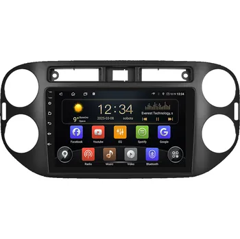 Autorádio Isudar 2DIN autorádio T75-IEV131 Android, Volkswagen Tiguan I
