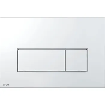 Splachovací tlačítko ALCADRAIN Alca Thin 5 ovládací tlačítko pro WC moduly, chrom lesk, M571 M571