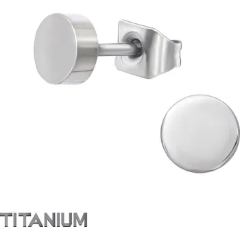 Náušnice Atreya Titanové puzetové náušnice kulaté