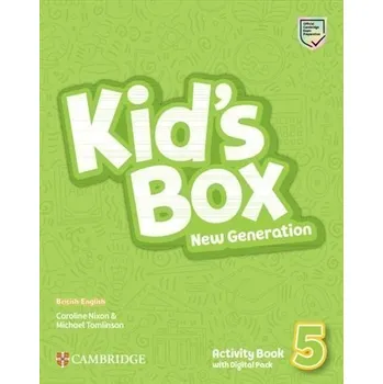 Cizí jazyk Kid's Box New Generation 5 Activity Book with Digital Pack British English