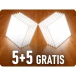 LED panel ALGINE 40W, 4800lm, 60x60cm, 5+5 zdarma! [SLI035090NW_PW]