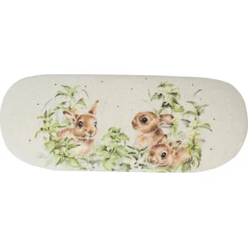 Penál Pouzdro na brýle Wrendale Designs "Spring Hares" - Králíci