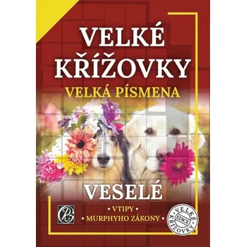 Kniha Velké křížovky veselé - Velké písmena