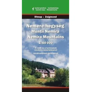 Muntii Nemira 1:60 000 Dimap / turistická mapa