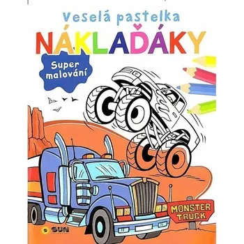 omalovánky Veselá pastelka Náklaďáky