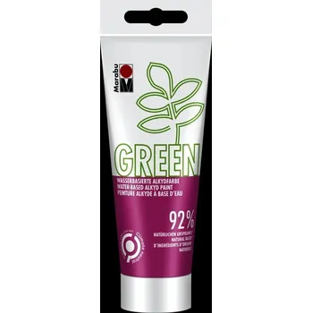 Marabu Green Alkydová barva - malinová 100 ml