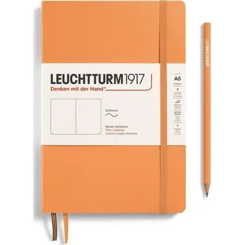Blok Leuchtturm1917 Zápisník Apricot Softcover A5 čistý
