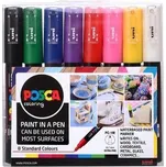 POSCA Sada akrylových popisovačů - mix barev 8 ks