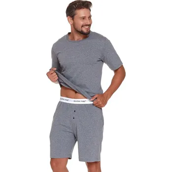Pánské pyžamo Doctor Nap Grau 223965 L