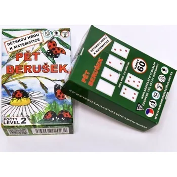Matematika Pět berušek - Didaktická hra pro MŠ, 1. třídu ZŠ a pro žáky s SPU