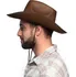 Karnevalový doplněk Boland 04097 kovbojský klobouk rodeo hnědý