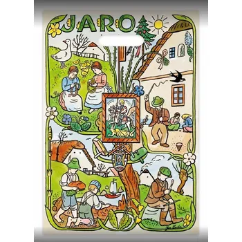 Nákupní taška Taška igelitová velikonoční 27 x 37 cm