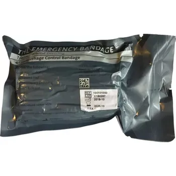 Izraelský tlakový vojenský obvaz FCP01 4-palce (Izraelský tlakový obvaz 4-palce, vhodný jak pro krytí ran, tak i k stavění masivních krvácení z traumat)