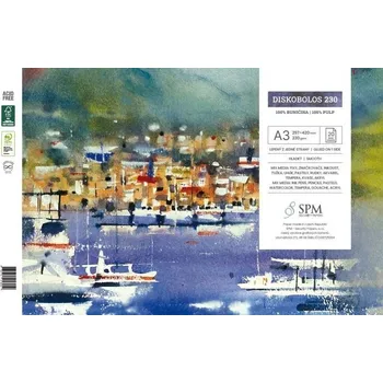 Grafický blok Discobolos 230 g/m2, A3