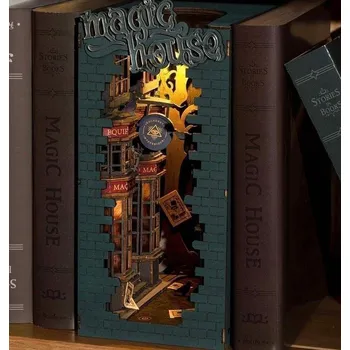 3D puzzle NiXiM LED 3D puzzle - Magický dům