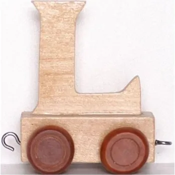 Dětské zboží Vagónek L - hnědá kolečka