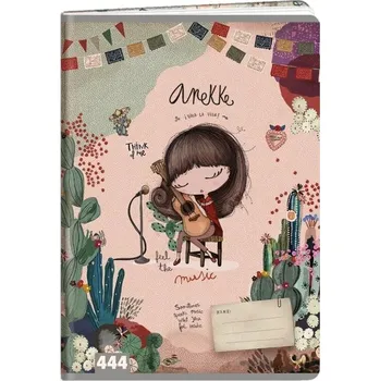 Sešit Sešit A4 Anekke, linkovaný 444