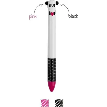 Click&Clack Two Color Pen - Panda