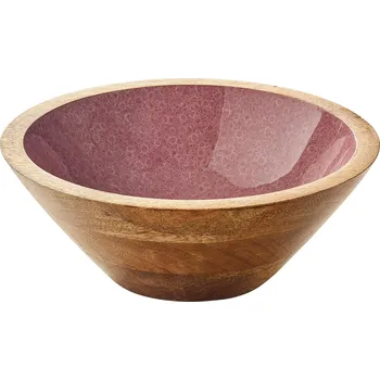 Zassenhaus MINERAL ROSE Mísa na potraviny Ø 20 cm/8 cm mangové dřevo