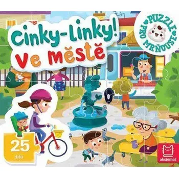 Puzzle Cinky-linky! Ve městě - Puzzle