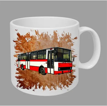 Moon River Karosa B 723 hrnek s autobusem oranžový obsah 330 ml (hrneček autobus)