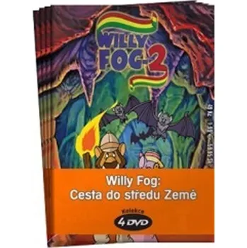 DVD film Willy Fog: Cesta do středu Země - kolekce 4 DVD