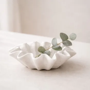 HOMLA Dekorativní vlnitá mísa Hampt