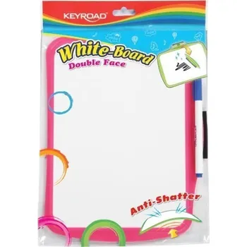 Výtvarná sada Keyroad Oboustranně stíratelná tabulka 22x29 cm - mix motivů