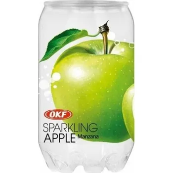 Limonáda OKF Sparkling Green Apple Drink 350 ml - 1x 350ml