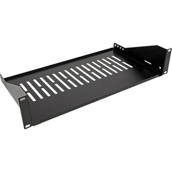 Racková skříň Value 19" police 2U, 250mm, max. 15kg, černá - 26.99.0432