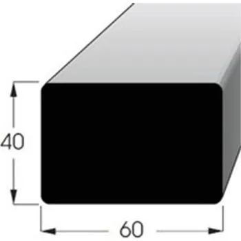 Dřevo SPÁLENSKÝ Hranol s radiusem nastavovaný smrk 60 x 40 x 2000 mm