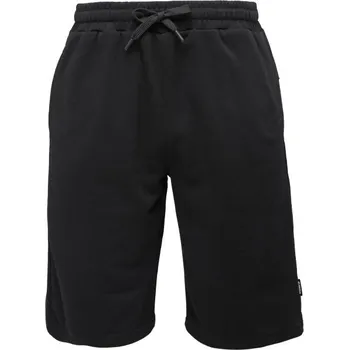 Pánské kraťasy Pohodlné pánské úpletové šortky Willard BRUNYTO L Černá, Tmavě šedá