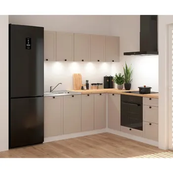 Rohová kuchyň Junona Ramka 1, univerzální, 200x200 cm, bez praco