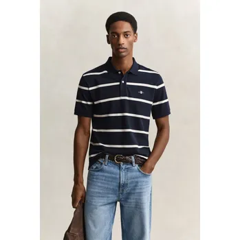 POLOKOŠILE GANT STRIPED SS POLO EVENING BLUE