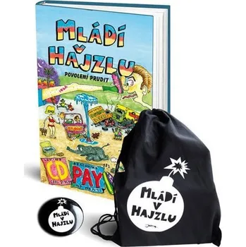 Mládí v hajzlu - Povolení prudit + batoh + placka Limitované edice