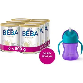 Kojenecká výživa BEBA COMFORT 5, 6× 800g + Philips hrníček