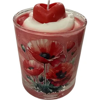 Výroba svíčky DANNY MADE Svíčka vlčí mák