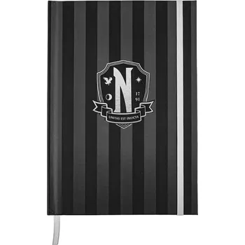 Blok Wednesday Zápisník s gumičkou - Nevermore