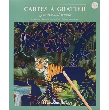 MOULIN ROTY Vyškrabávací obrázky Tout autour du monde