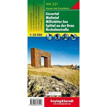 WK 221 Millstater see 1:50 000 / turistická mapa