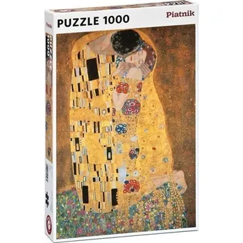 Dětské zboží Puzzle Klimt, Polibek II. V matu 1000 dílků