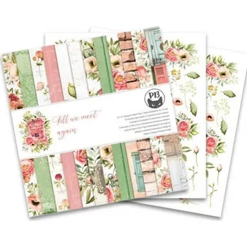 P13 sada oboustranně potištěných papírů 12x12" - Till we meet again