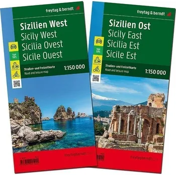 Sicílie 1:150 000 Set / automapa