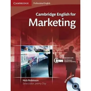 Cizí jazyk Cambridge English for Marketing Students Book with Audio CD