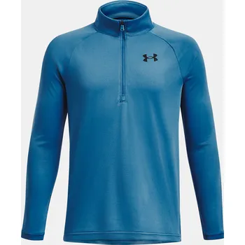 Chlapecké tričko Under Armour Chlapecké tričko UA Tech 2.0 1/2 Zip 1363286-466 Modrá 140-146